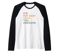 Non è facile essere così divertente Maglia con Maniche Raglan
