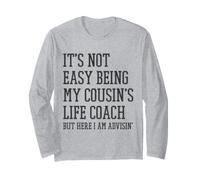 Non è Facile Essere Il Life Coach di Mio Cugino Maglia a Manica