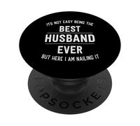 Non è facile essere il miglior marito mai divertente PopSockets PopGrip Adesivo