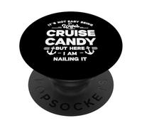 Non è facile essere la caramella da crociera di mia moglie, ma qui sono PopSockets PopGrip Adesivo