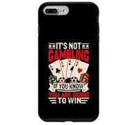 Non è gioco d'azzardo se hai intenzione di vincere divertente Casino Lover Custodia per iPhone 7 Plus/8 Plus