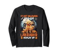 Non è Halloween Fino a Quando Il Labrador Non Si Presenta Maglia a Manica