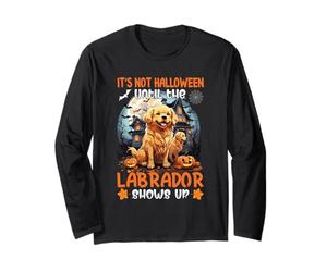 Non è Halloween Fino a Quando Il Labrador Non Si Presenta Maglia a Manica