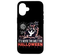 Non è mai troppo presto per Halloween Spooky October Custodia per iPhone 16