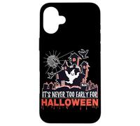 Non è mai troppo presto per Halloween Spooky October Custodia per iPhone 16 Plus