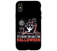 Non è mai troppo presto per Halloween Spooky October Custodia per iPhone X/XS