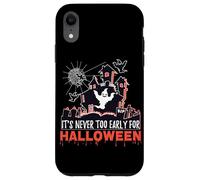 Non è mai troppo presto per Halloween Spooky October Custodia per iPhone XR