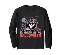 Non è mai Troppo Presto per Halloween Spooky October Maglia a Manica