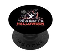 Non è mai troppo presto per Halloween Spooky October PopSockets PopGrip Adesivo