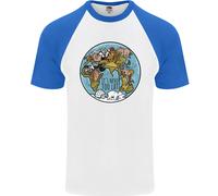 Non È Mai Troppo Tardi Maglietta Da Baseball S/S Uomo Sul Cambiamento Climatico