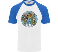 Non È Mai Troppo Tardi Maglietta Da Baseball S/S Uomo Sul Cambiamento Climatico