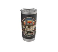 Non è necessario Internet, basta premere Start Retro Gamer Bicchiere termico in acciaio inox doppia parete