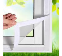 Non è Necessario Praticare Fori Zanzariera Adesiva Portafinestra 80x150cm Bianco fissaggio autoadesivo Schermo di finestra per Porte Francesi di Maglia