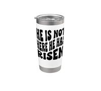 Non è qui, è risorto cristiano Happy Resurrection Bicchiere termico in acciaio inox doppia parete