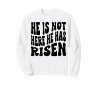 Non è Qui, è risorto Cristiano Happy Resurrection Felpa
