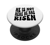 Non è qui, è risorto cristiano Happy Resurrection PopSockets PopGrip Adesivo