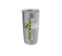 Non è qui perché è risorto Christian Easter Camo Cross Bicchiere termico in acciaio inox doppia parete