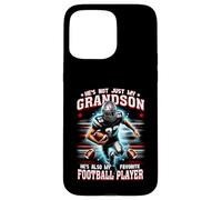Non è solo mio nipote, è il giocatore di football preferito Custodia per iPhone 15 Pro Max