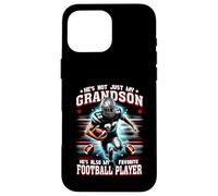 Non è solo mio nipote, è il giocatore di football preferito Custodia per iPhone 16 Pro Max
