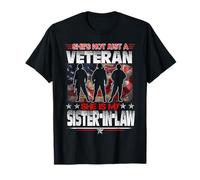 Non è solo un veterano, è mia cognata veterana donna Maglietta