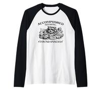 Non è Stato Trovato Nulla di spuntini Raccoon Maglia con Maniche Raglan