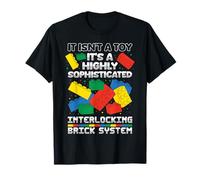 Non è un giocattolo, è ad incastro Brick System Brick Builder Maglietta