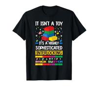 Non è Un Giocattolo, è ad Incastro Brick System Chrismas Maglietta