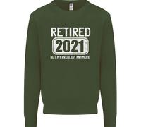 Non È Un Mio Problema 2021 Pensionamento Uomo Felpa Maglione