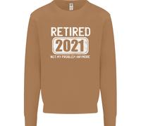Non È Un Mio Problema 2021 Pensionamento Uomo Felpa Maglione