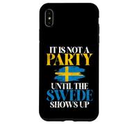 Non è un partito fino a quando lo svedese non si presenta in Svezia Custodia per iPhone XS Max