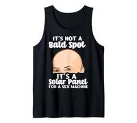 Non è Un Punto Calvo, è Un Pannello Solare per Una Macchina del Sesso Canotta