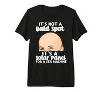 Non è Un Punto Calvo, è Un Pannello Solare per Una Macchina del Sesso Maglietta Premium