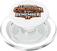 Non è una commozione cerebrale se te lo ricordi - Umorismo calcistico PopSockets PopGrip per MagSafe