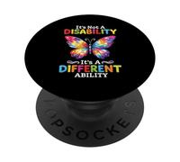 Non è una disabilità, è un'autismo di abilità diversa PopSockets PopGrip Adesivo