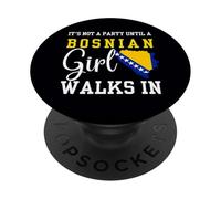 Non è una festa finché non entra una ragazza bosniaca, Bosnia Women PopSockets PopGrip Adesivo