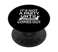 Non è una festa finché non esce il Wiener PopSockets PopGrip Adesivo