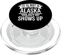 Non è una festa fino a quando la signora dell'Alaska non si presenta in Alaska PopSockets PopGrip per MagSafe