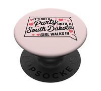 Non è una festa fino a quando non entra una ragazza del South Dakota,Orgoglioso Gi PopSockets PopGrip Adesivo