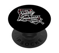 Non è una festa fino a quando non entra una ragazza della Louisiana,Ragazze orgogliose PopSockets PopGrip Adesivo