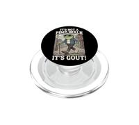 Non è una passeggiata da magnaccia, è una rana divertente per la gotta PopSockets PopGrip per MagSafe