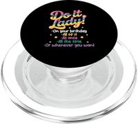 Non è una signora per il tuo compleanno ogni volta che vuoi scherzi umoristici PopSockets PopGrip per MagSafe