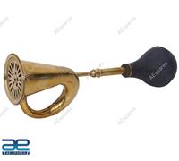 Non Elettronico Vintage Bicicletta Ciclo Bici Gomma Bulbo Retro Tromba Ottone