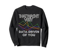 Non era molto basato sui dati di te Data Analyst Data Geek Felpa