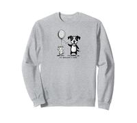 Non Ero io, Detto Grafico di Cane e Gatto Felpa