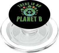 Non esiste un pianeta B Retro Riciclare il cambiamento climatico Giornata della Terra PopSockets PopGrip per MagSafe