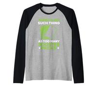 Non Esiste Una Cosa Come troppi Booster Pack Gioco di Carte Maglia con Maniche Raglan