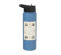 Non esiste una cosa come troppi germogli di microgreens divertenti Stainless Steel Insulated Water Bottle