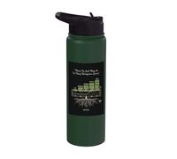 Non esiste una cosa come troppi germogli di microgreens Stainless Steel Insulated Water Bottle
