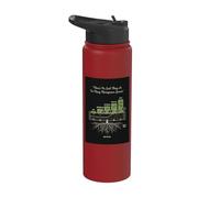 Non esiste una cosa come troppi germogli di microgreens Stainless Steel Insulated Water Bottle