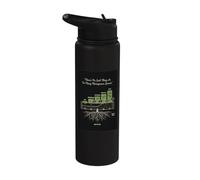 Non esiste una cosa come troppi germogli di microgreens Stainless Steel Insulated Water Bottle
